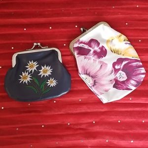 2 coin purses from the 70s.